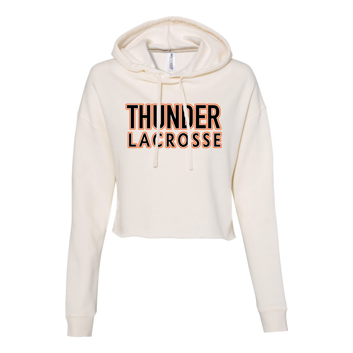 Jersey Thunder Lacrosse Independent Trading Co. Women’s Cropped Hoodie