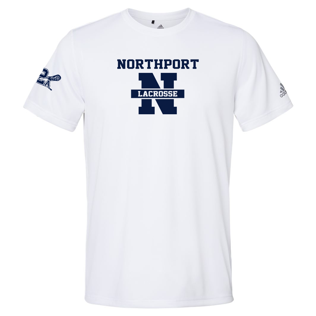 Northport High School Lacrosse Adidas Sport T-Shirt