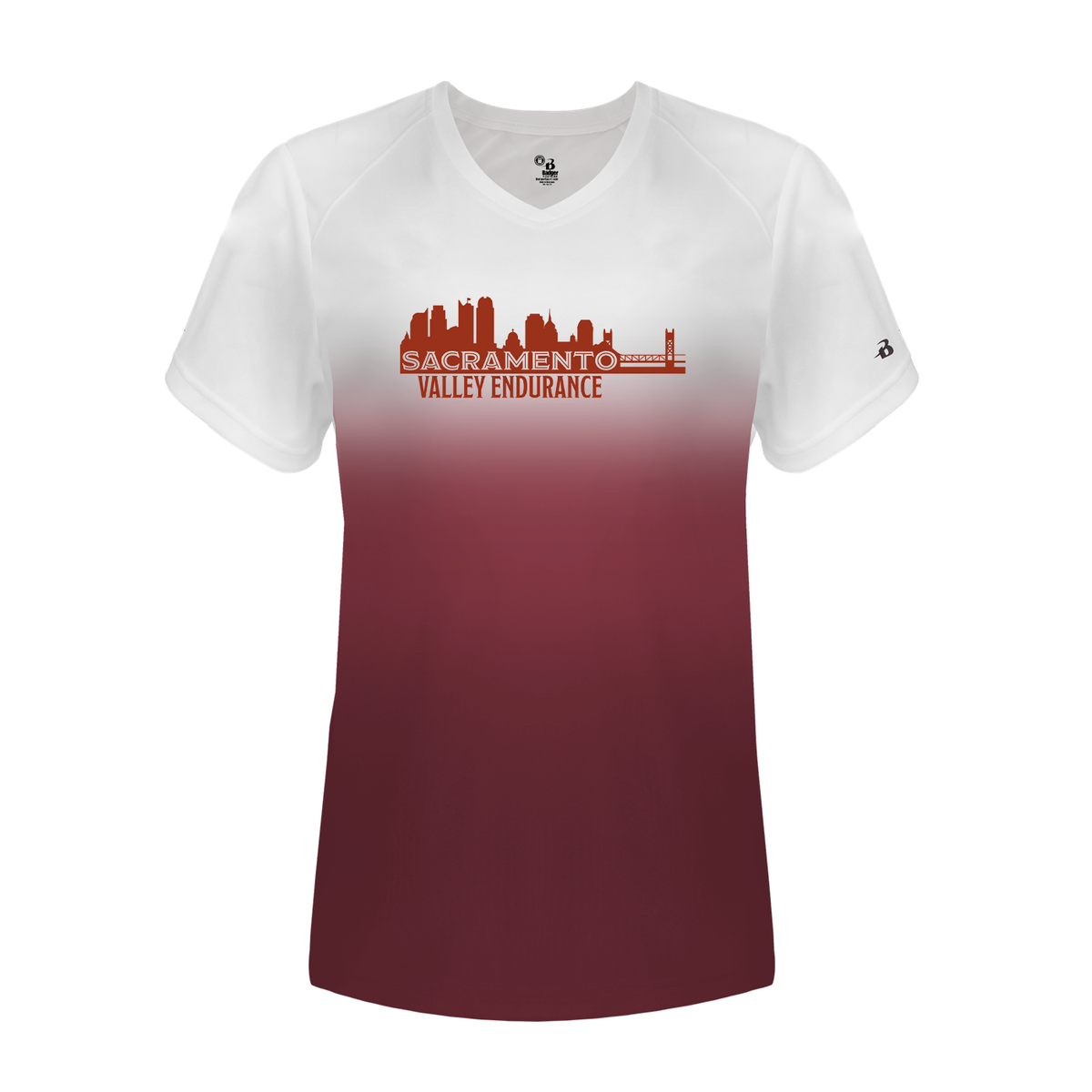 Sacramento Valley Endurance Womens Ombre T-Shirt