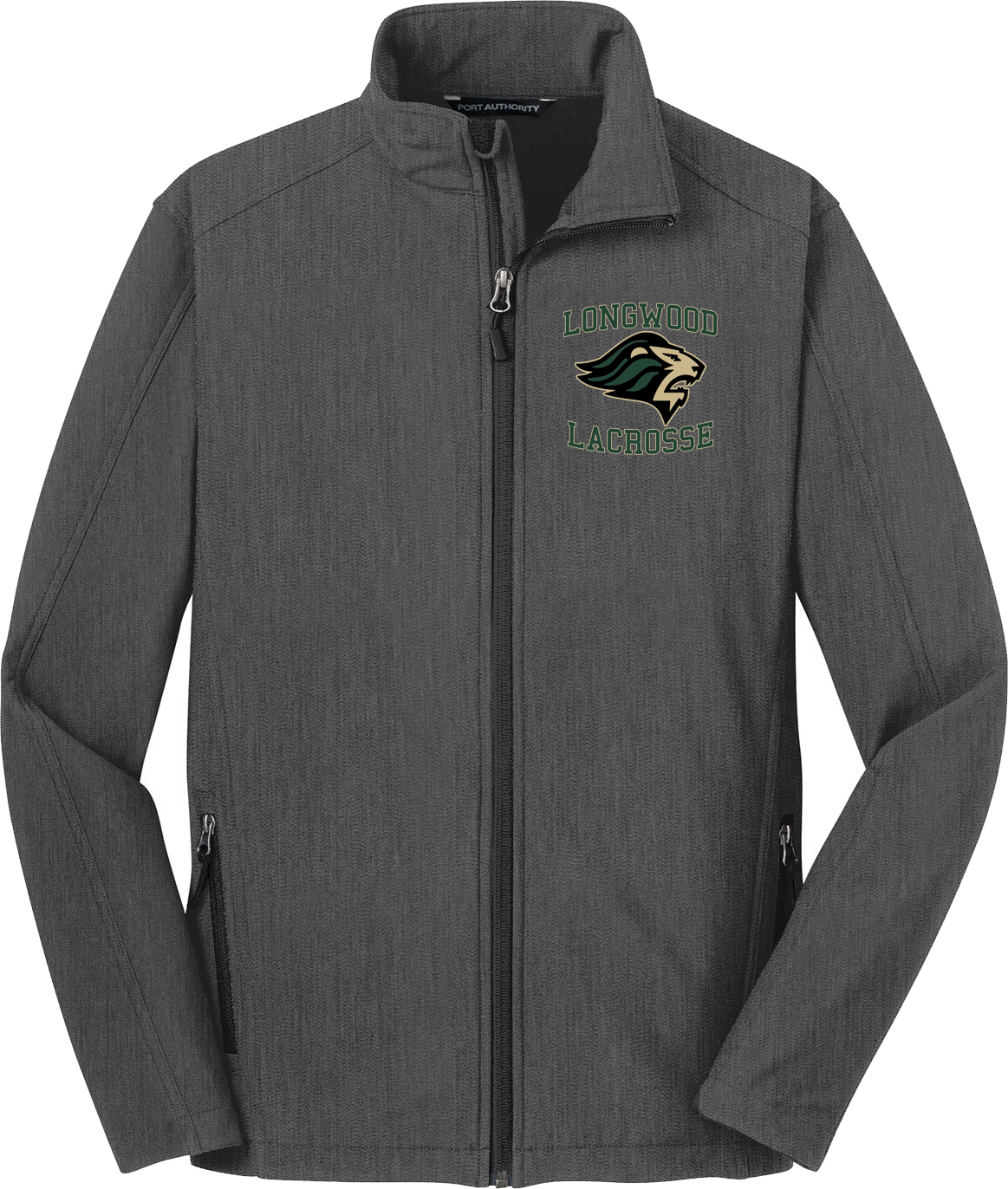 Longwood Lacrosse Charcoal Soft Shell Jacket