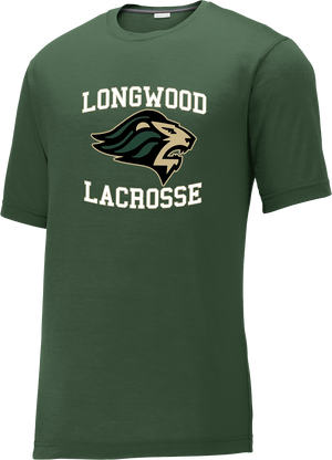 Longwood Lacrosse Green CottonTouch Performance T-Shirt