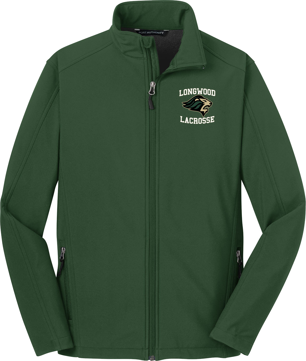 Longwood Lacrosse Green Soft Shell Jacket