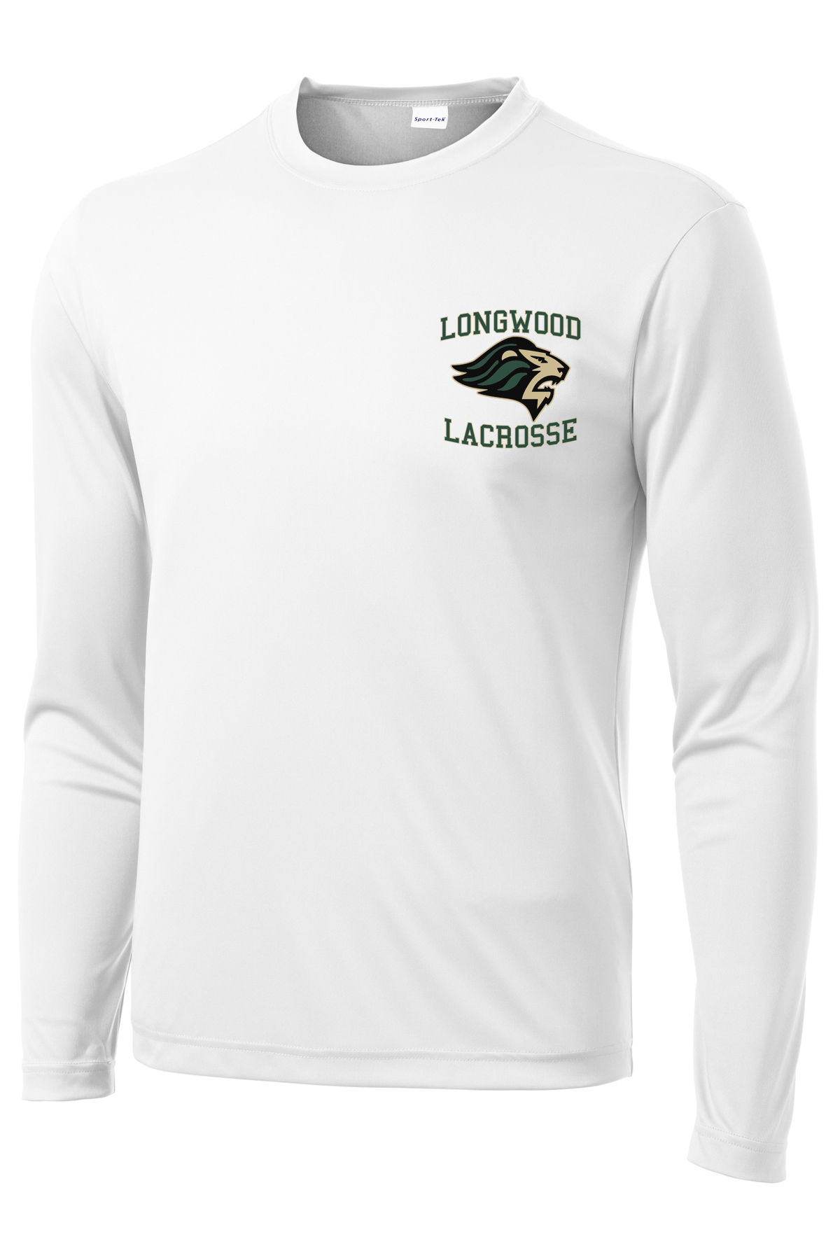 Longwood Lacrosse White Long Sleeve Performance Shirt