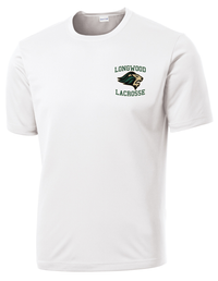 Longwood Lacrosse White Performance T-Shirt