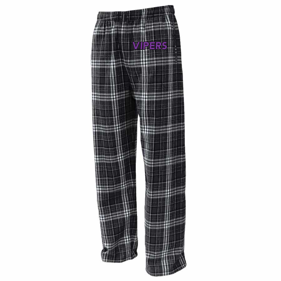 Vipers Baseball Flannel Pajama Pants