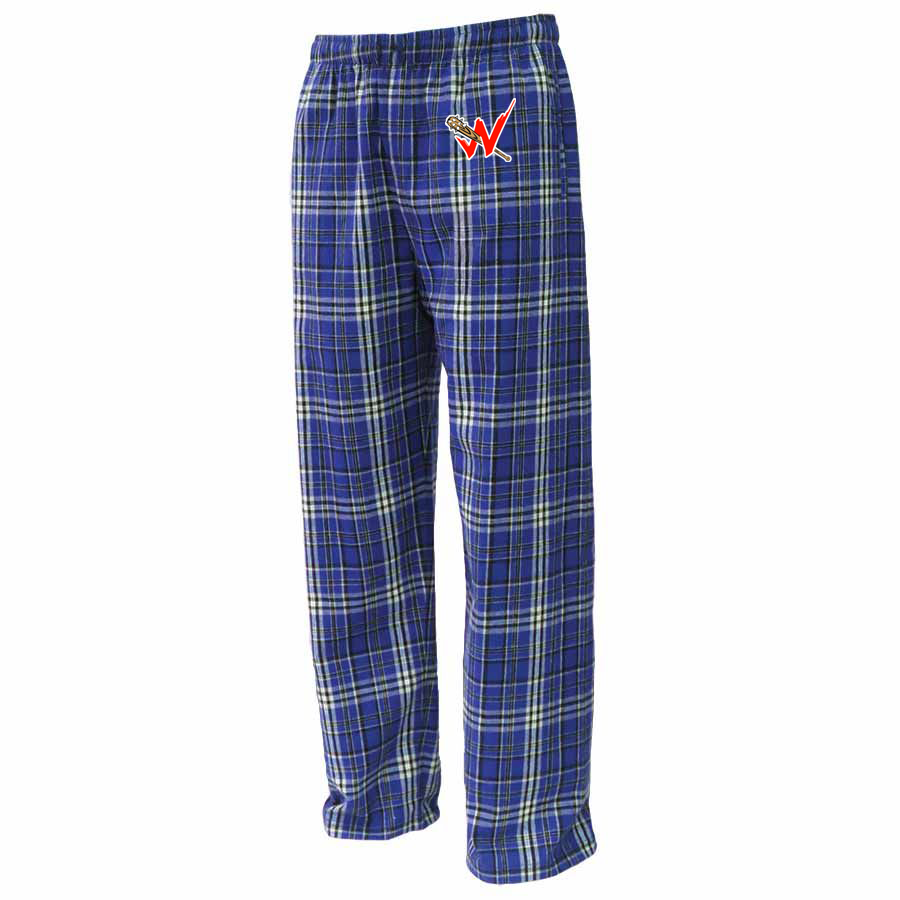 West Warriors Baseball Flannel Pajama Pants