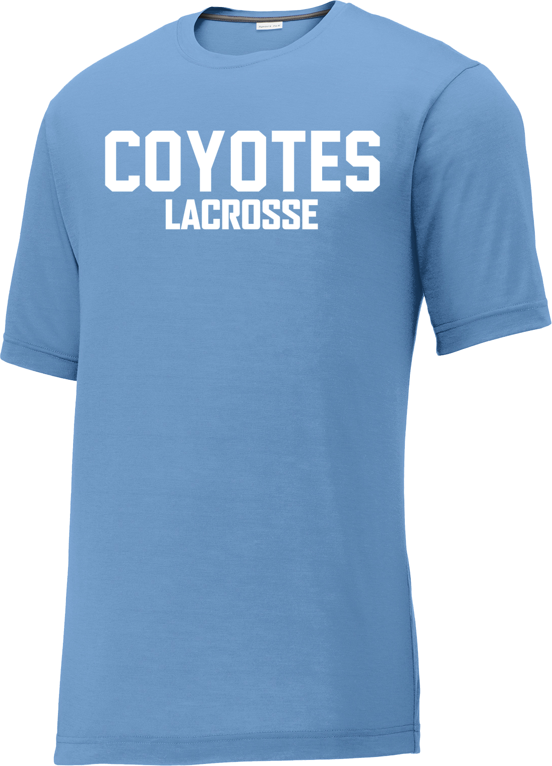 Coyotes Lacrosse Carolina Blue CottonTouch Performance T-Shirt