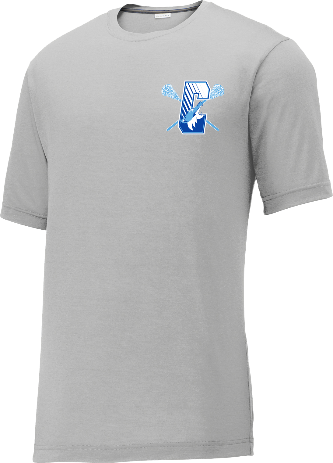 Coyotes Lacrosse Silver CottonTouch Performance T-Shirt